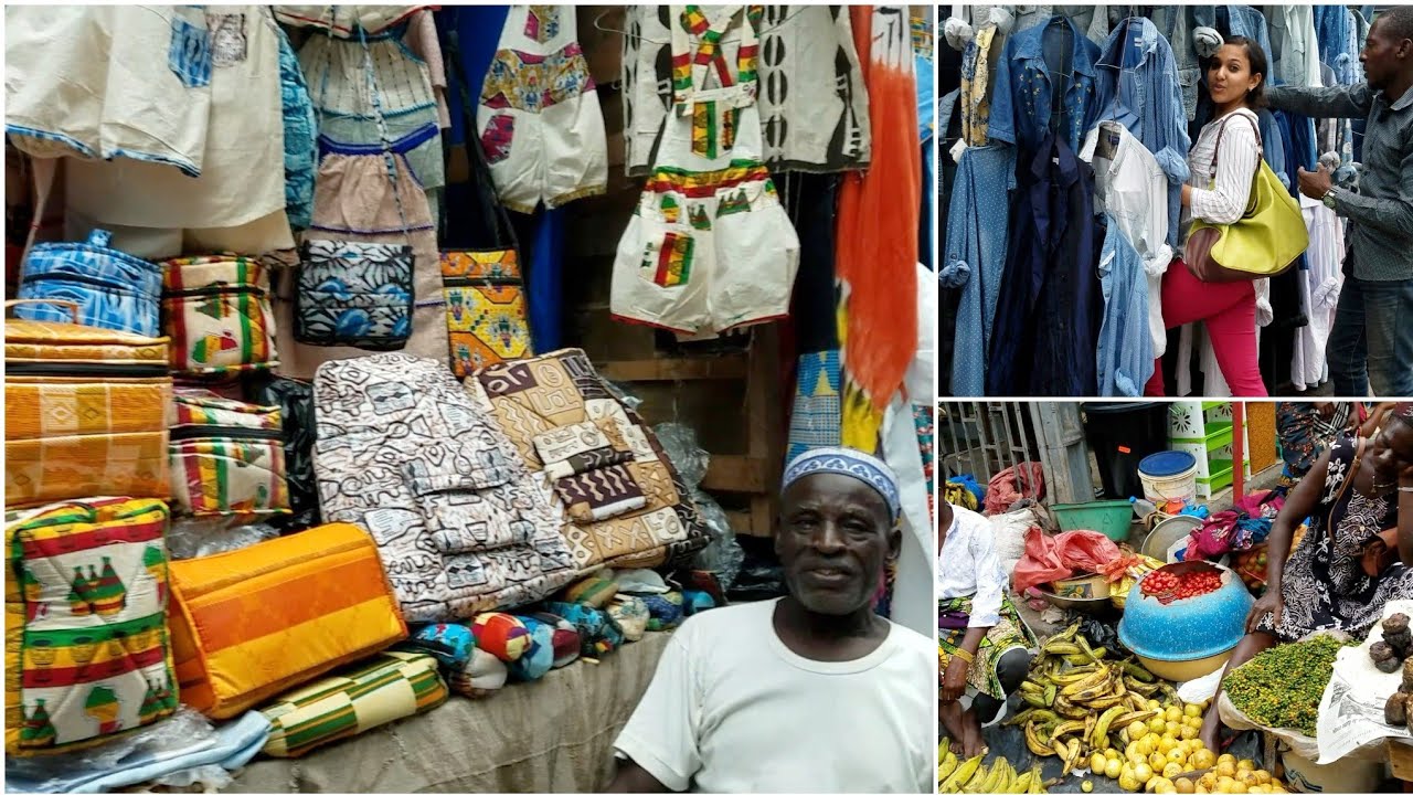 SHOPPING IN ABIDJAN IVORY COAST, GRANDE MARCHÉ DE TREICHVILLE |Things to do in Abidjan