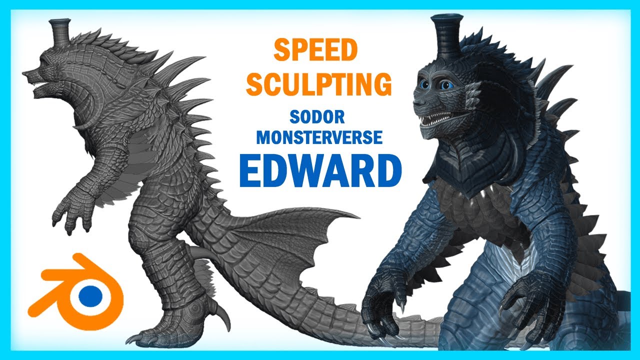 Speed Sculpting Timelapse | Sodor Monsterverse Edward