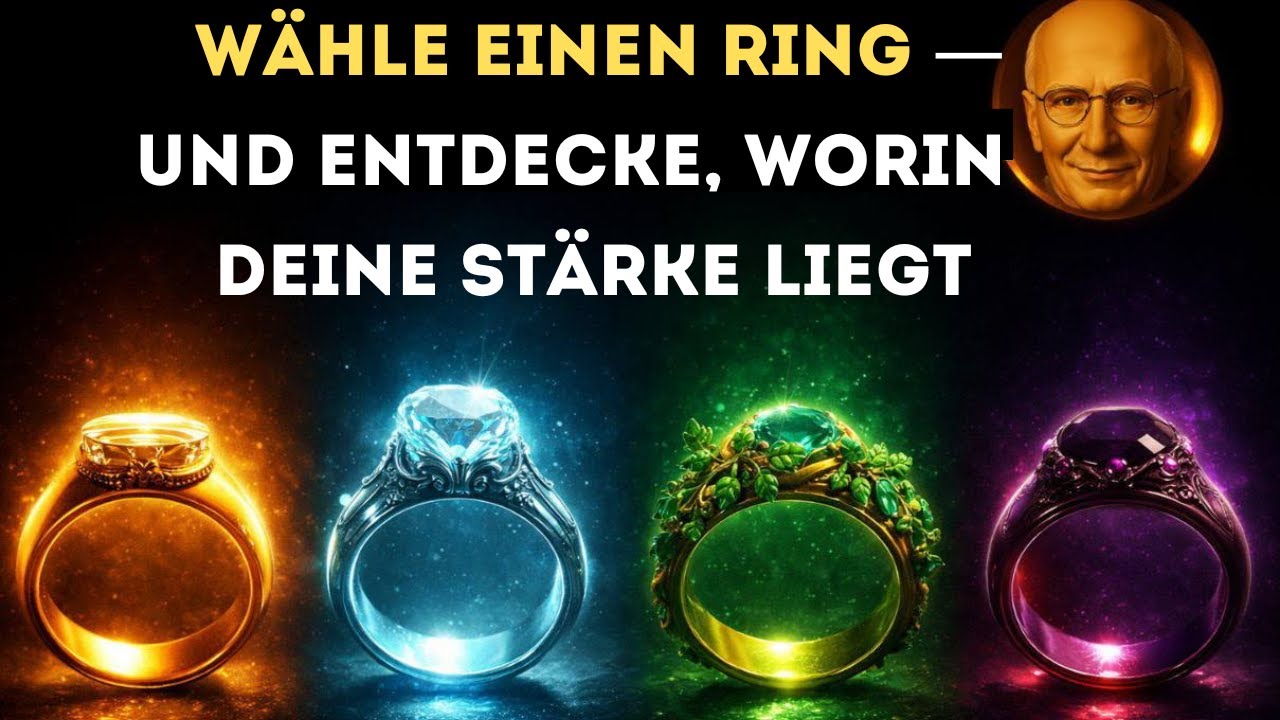 WÄHLE EINEN RING — UND ENTDECKE DIE KRAFT, DIE IN DIR LEBT.