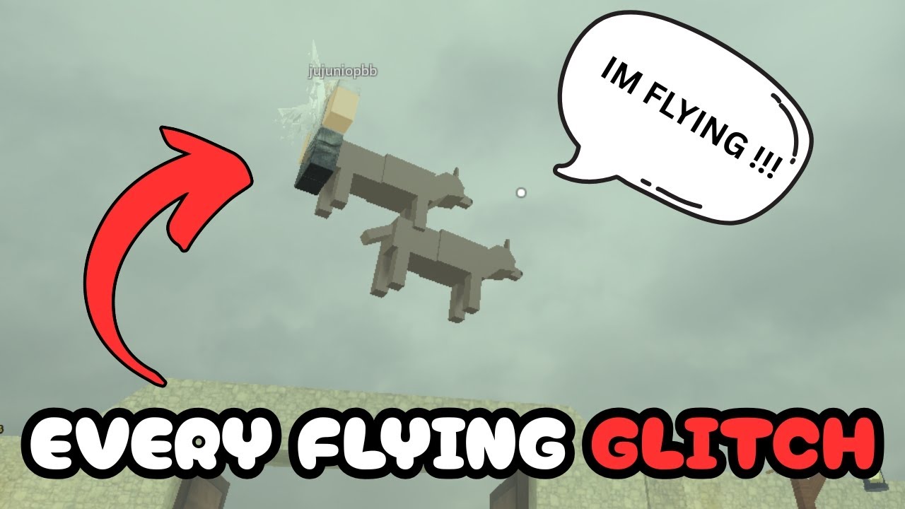EVERY FLYING GLITCH  in Dead Rails!! (UPDATED)