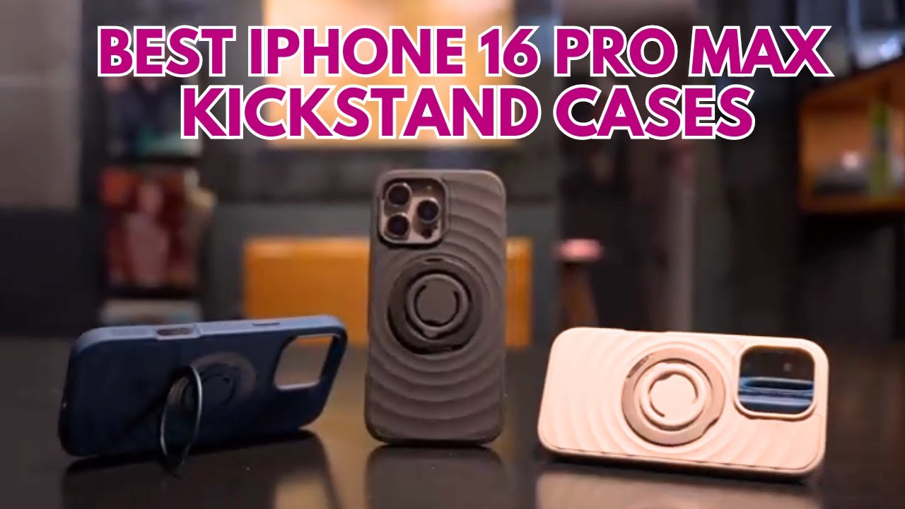 5 Best iPhone 16 Pro Max Kickstand Cases!🔥🔥✅