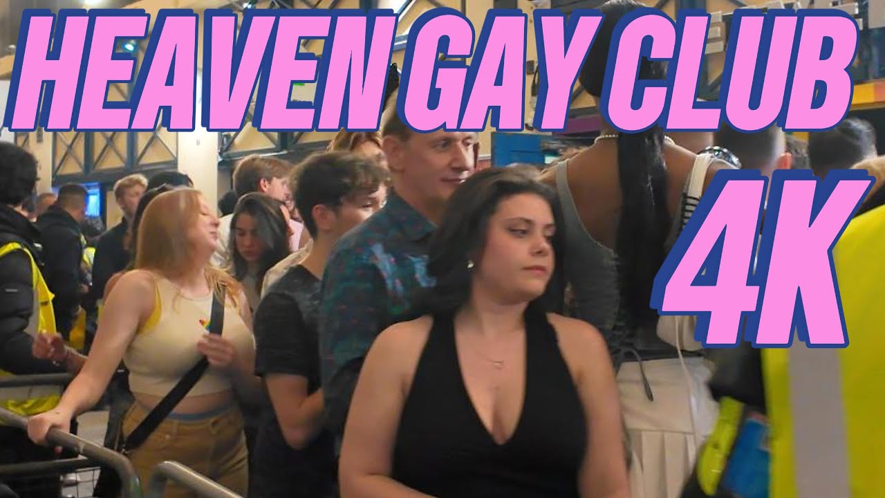 Famous Heaven Lesbian Gay Club Strand Chairing Cross Station Saturday Central London Night England