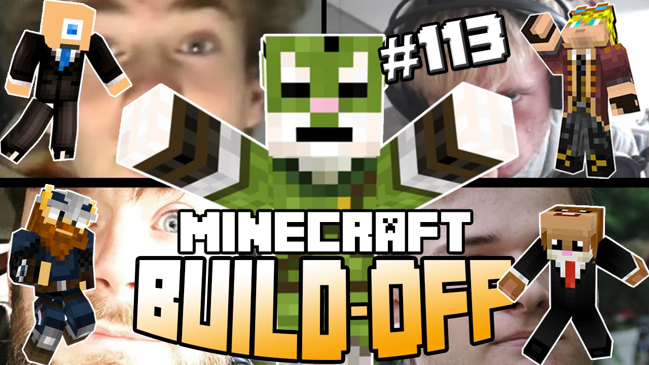 Minecraft Build Off #113 - BAMBOE FAIL!