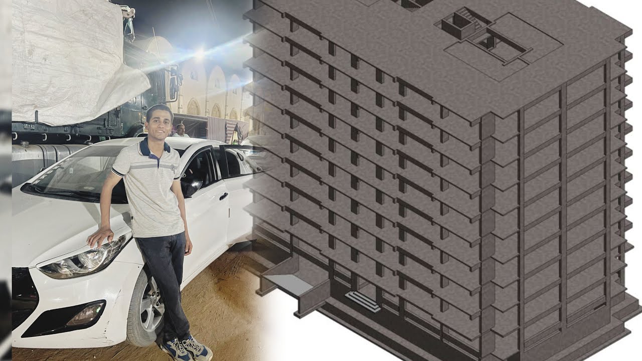 📌 شرح الكمرات (Beams) على الريفيت (Revit) 🚀 | تعلم رسم الكمرات خطوة بخطوة على الريفيت الإنشائي