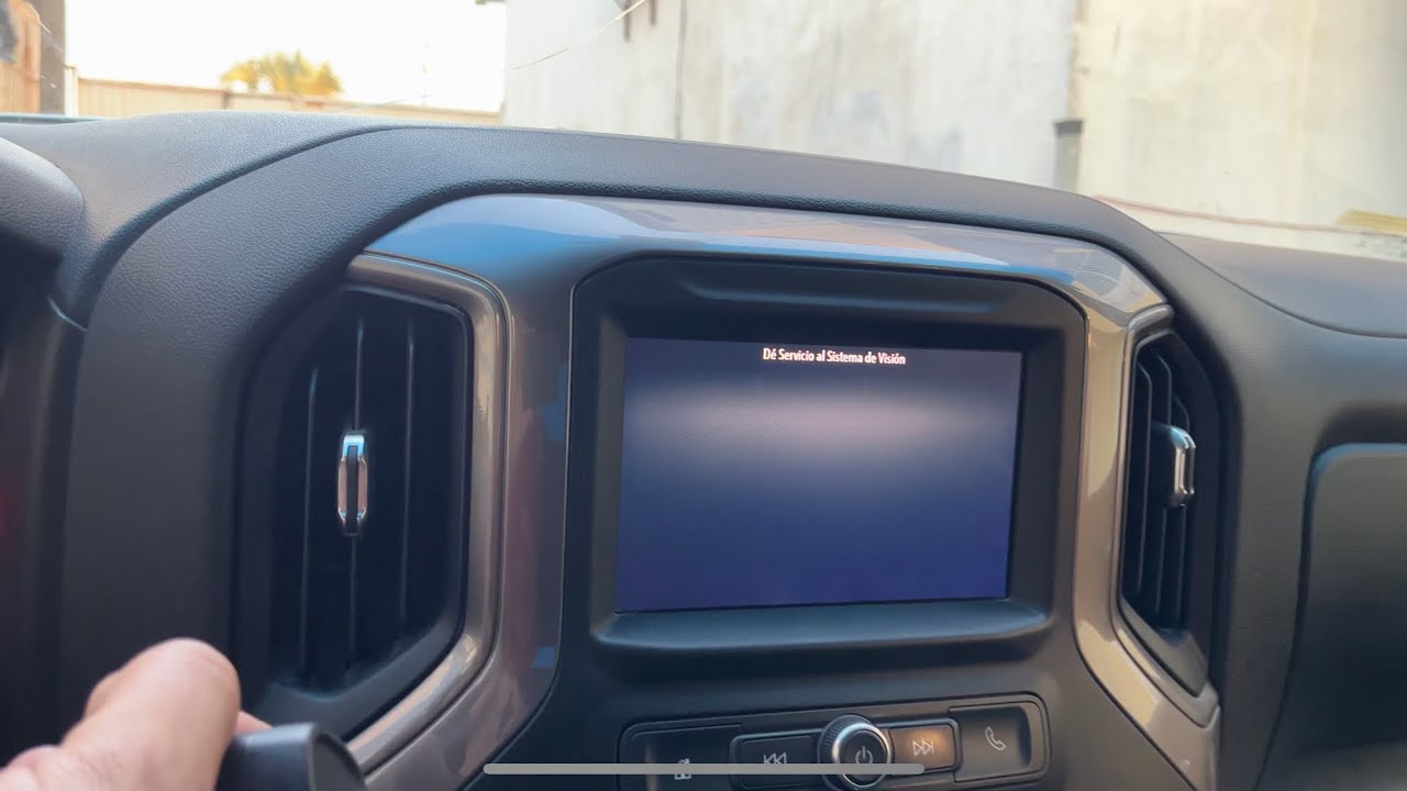 De servicio al sistema de visión/ cámara de visión tras silverado Chevrolet 2020