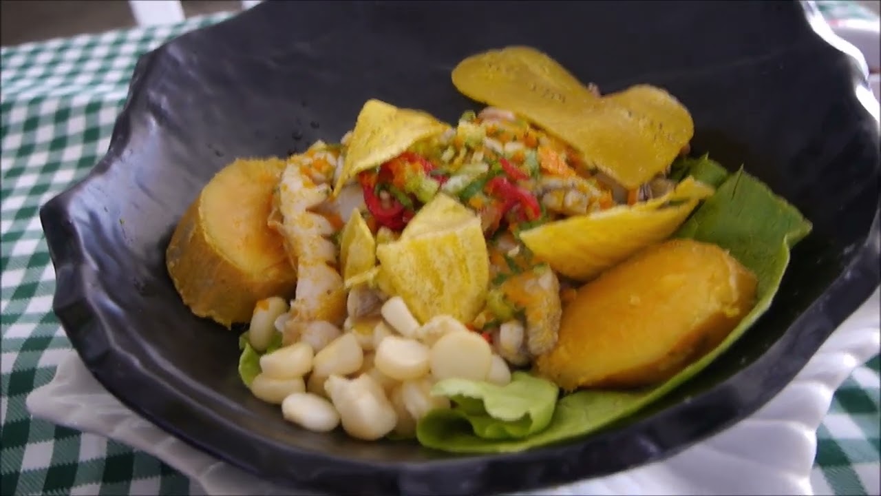 CEVICHE DE CHANQUE & LECHE DE TIGRE A LO BIGOTE 🇵🇪 RESTAURANTE EL BIGOTE ⚓ BUJAMA 👍 MALA