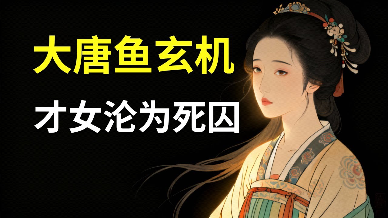 唐朝最有名的才女，卻親手打死了一個17歲的女孩 | 魚玄機 | 睡前故事