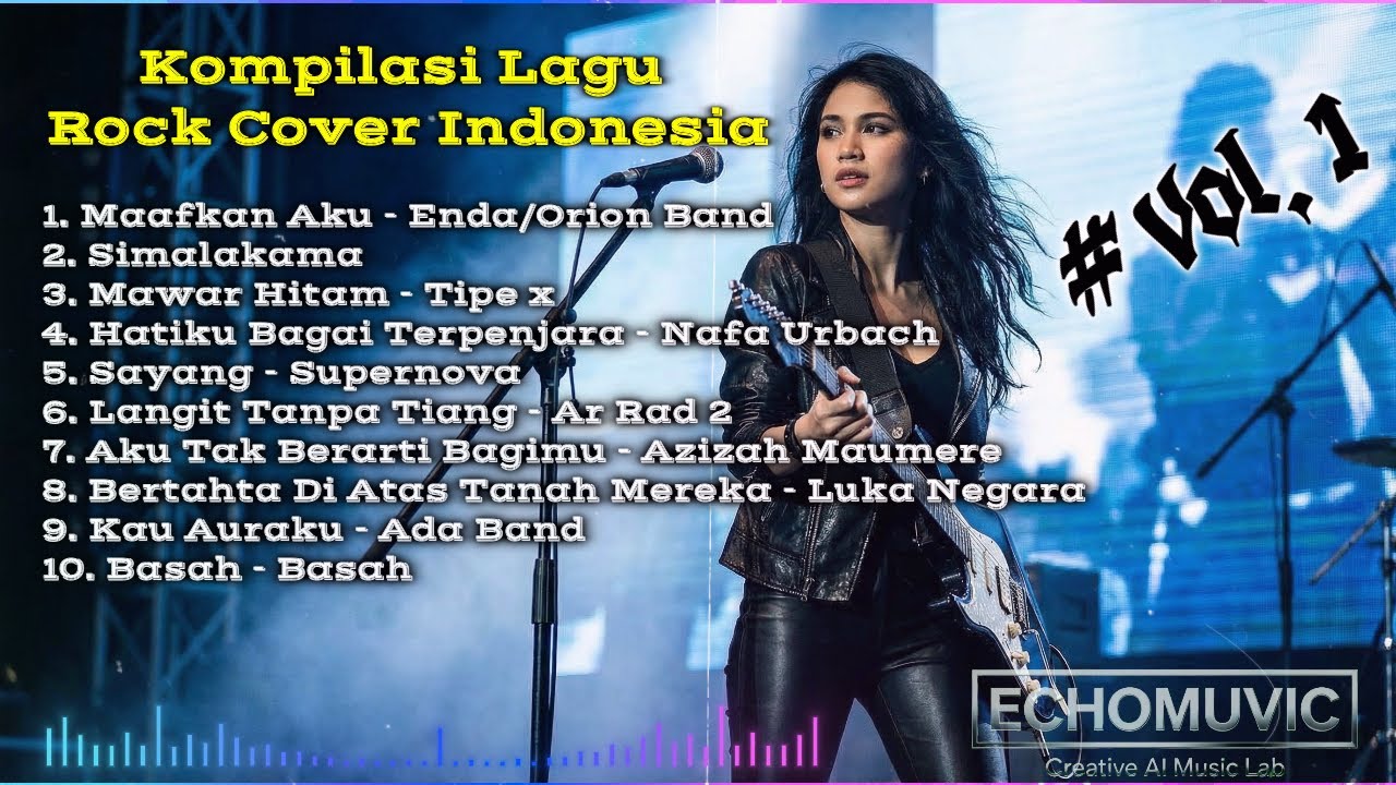 Kompilasi Rock Cover Indonesia | Vol -1 | Cover by Echomuvic