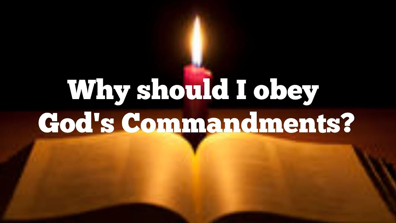 Why Should I Obey God's Commandments?