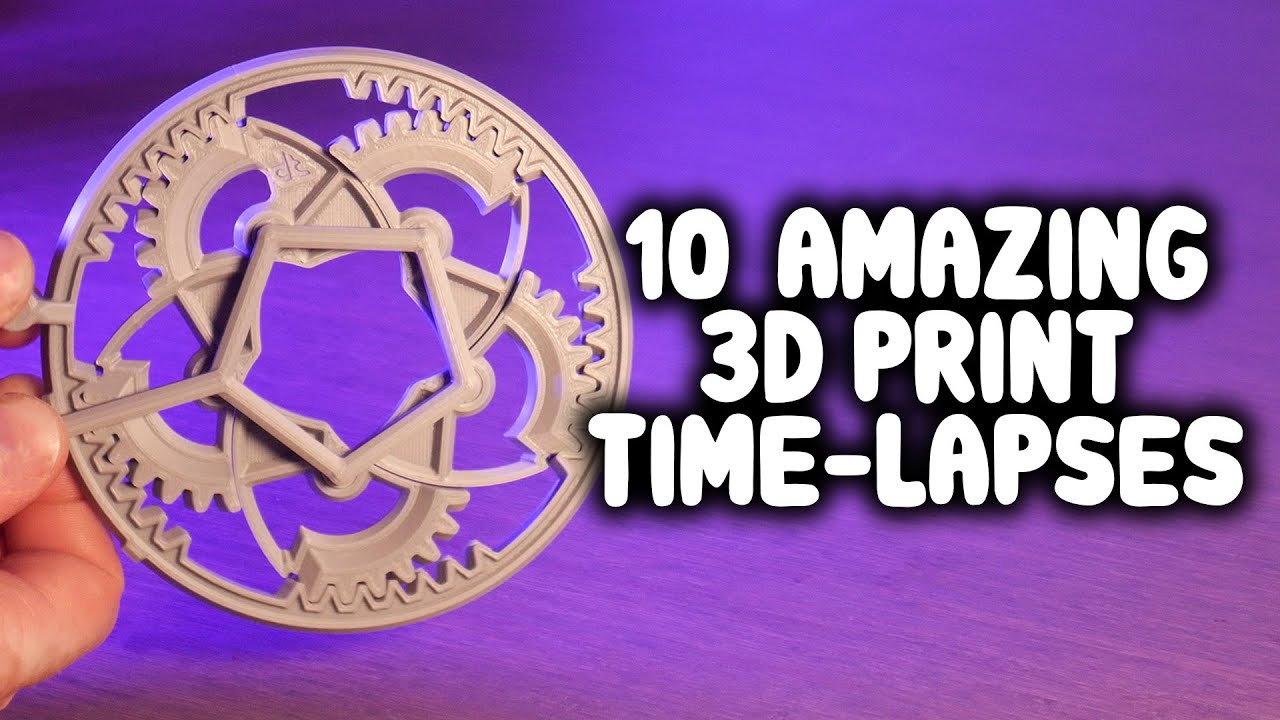 10 Epic 3D Printing Timelapses: Cool 3D Models on the Elegoo Neptune 4 Plus!