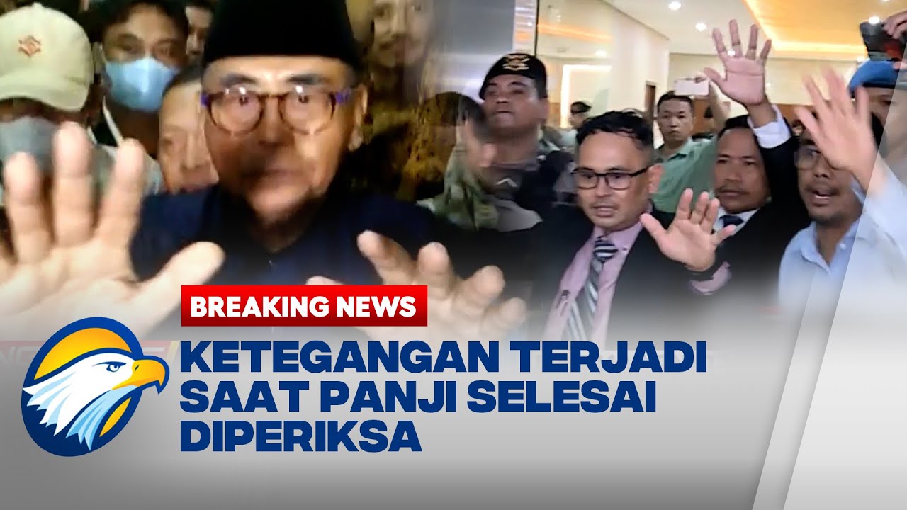 BREAKING NEWS - Terjadi Ketegangan saat Panji Gumilang Selesai Diperiksa Bareskrim