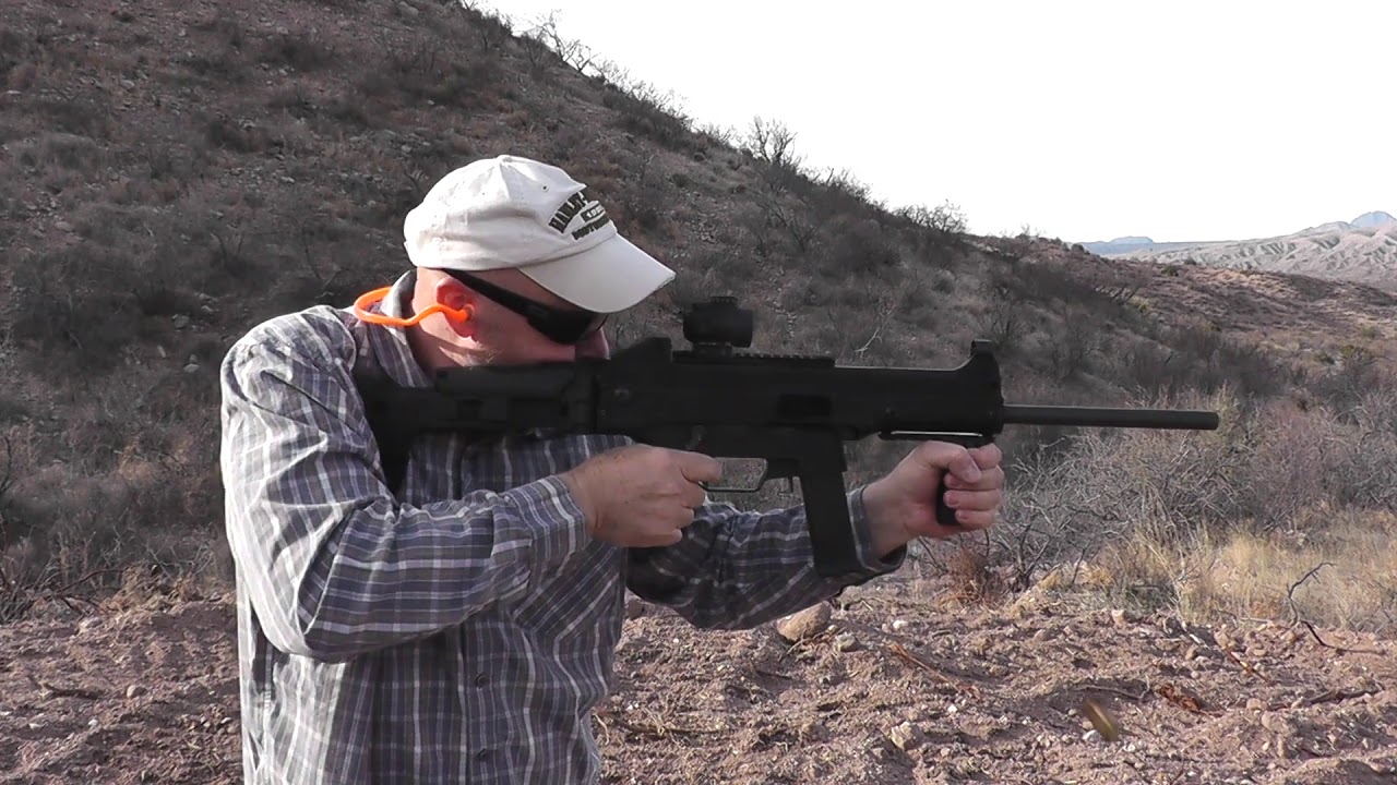 H&K USC .45 Carbine Ringing Steel!