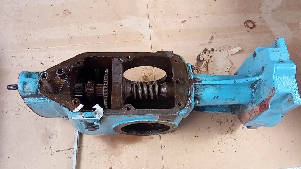 [TUTO] Restauration d'une boite-pont - Motoculteur Staub PP2X