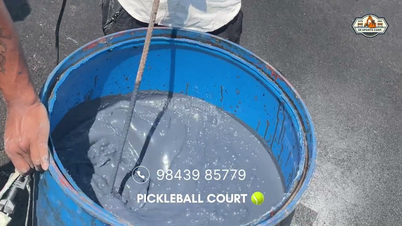Pickleball court construction: SR Sports Corp.