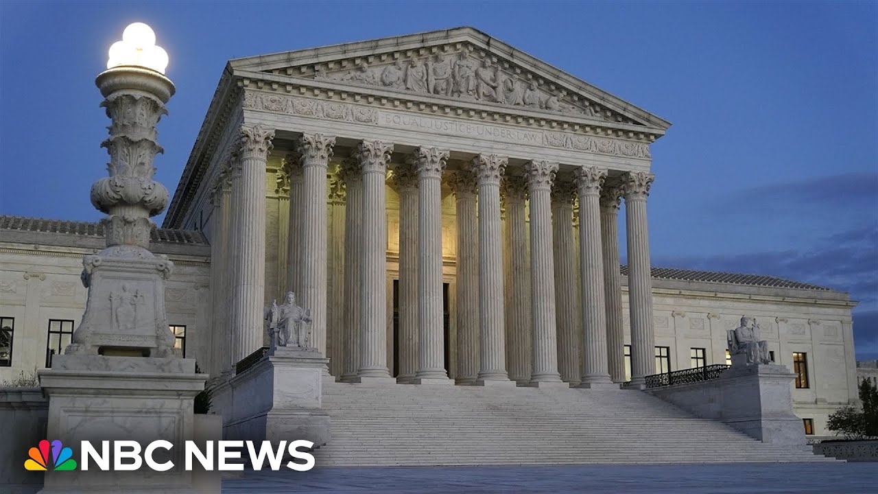 Supreme Court hears arguments in Trump's attempt to limit birthright citizenship | NBC News