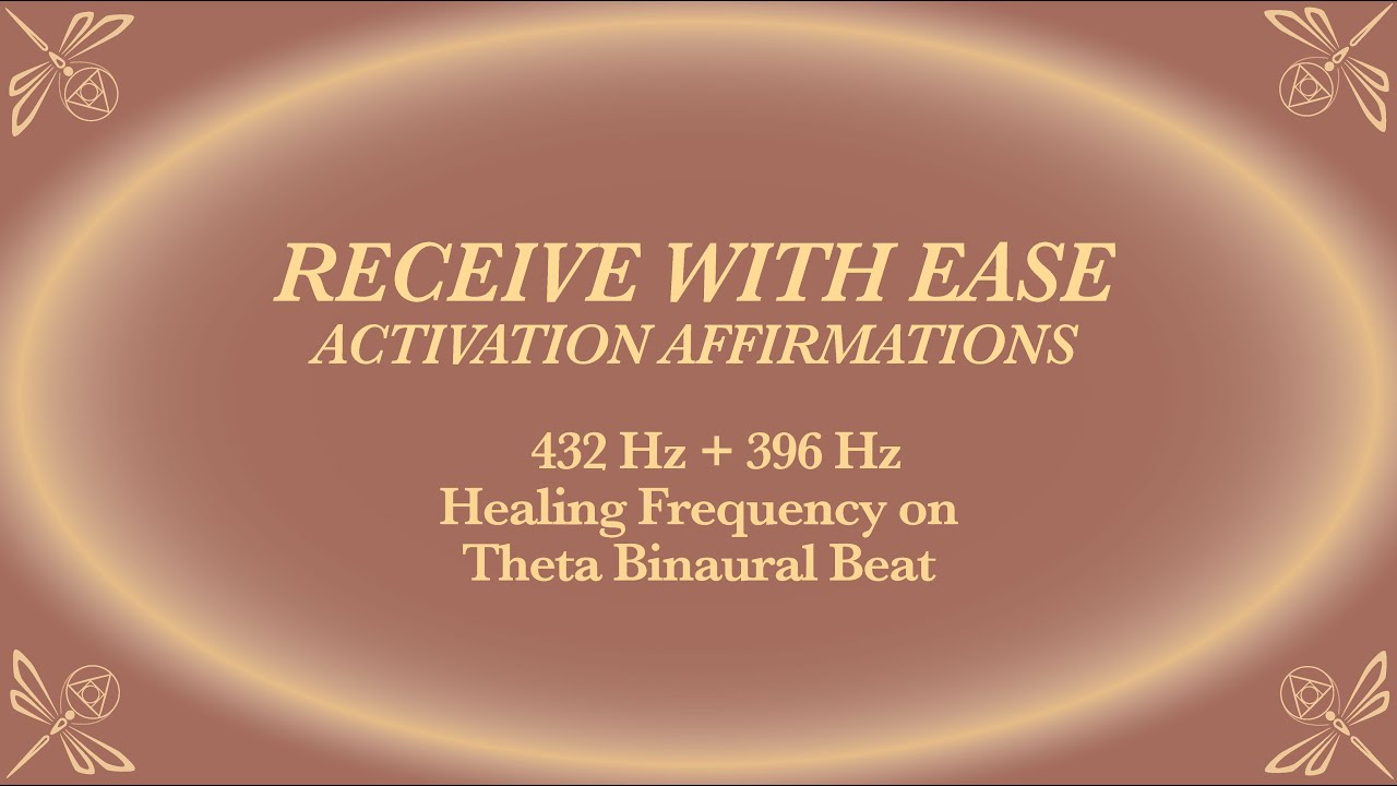 Abundance Affirmations - Let Go of Limiting Beliefs and Receive with Ease - 396 Hz Sound Healing
