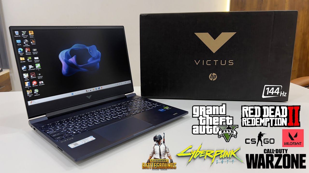 HP Victus 2025 - i5 13420H + RTX 4050 - Unboxing + 7 Games Tested ⚡