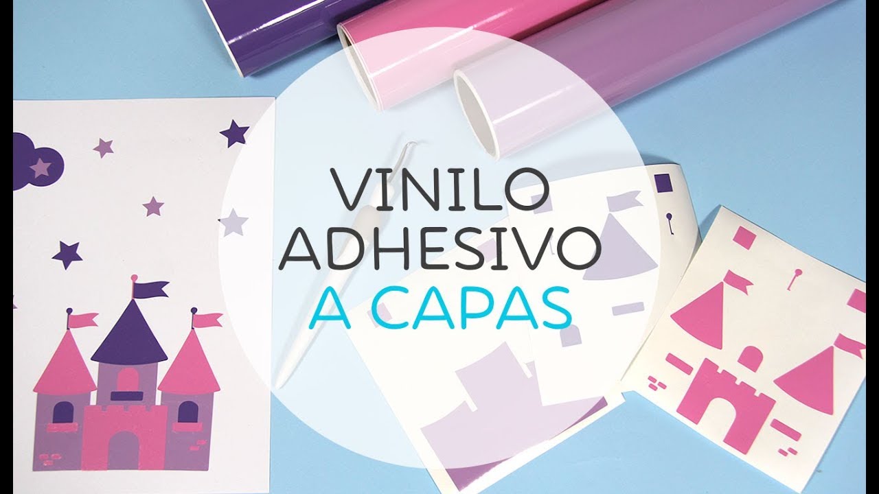 Vinilo adhesivo a capas