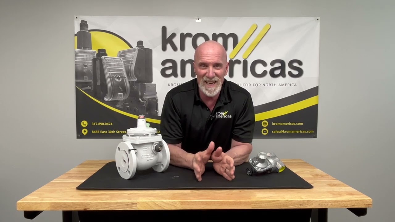 Kromschröder JSAV safety slam shut valve & VSBV safety relief valve overview