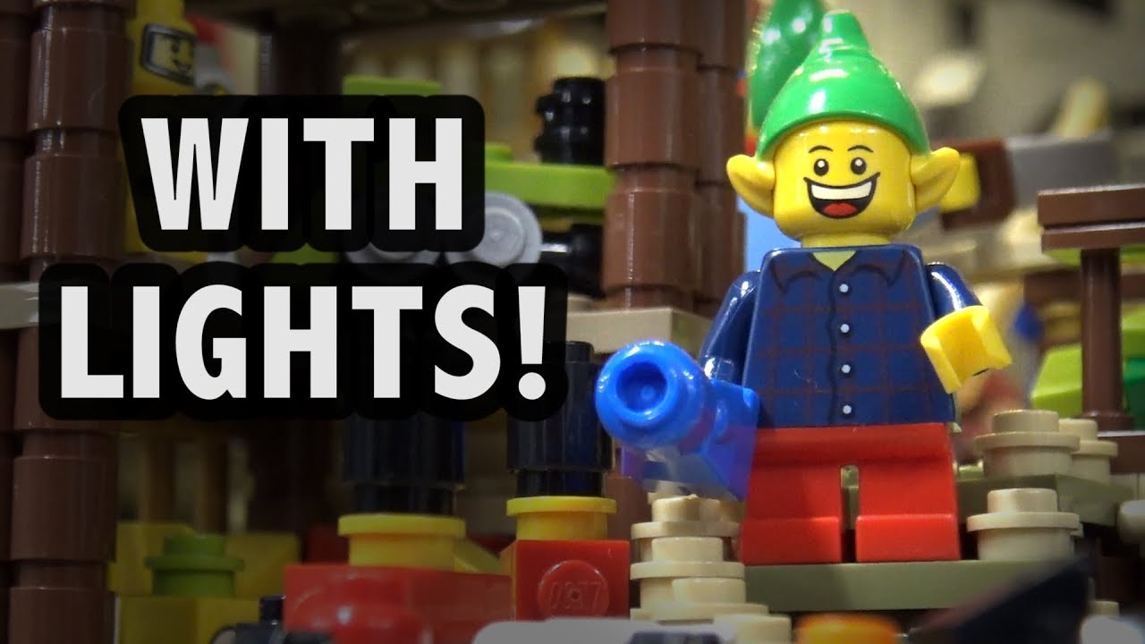 Motorized LEGO Santa's Toy Factory | Skaerbaek Fan Weekend 2017