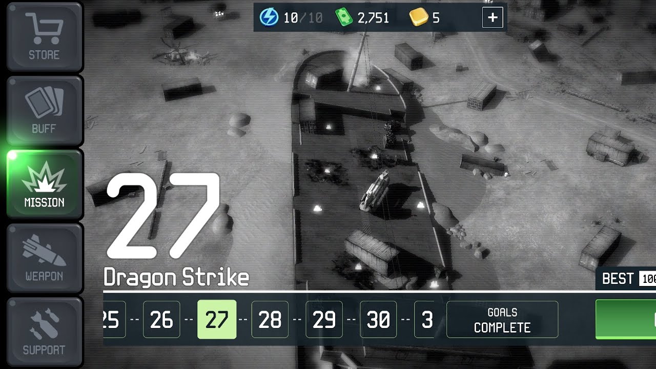War drone level 27, Dragon strike, no damage! #war #drone #game #damage 