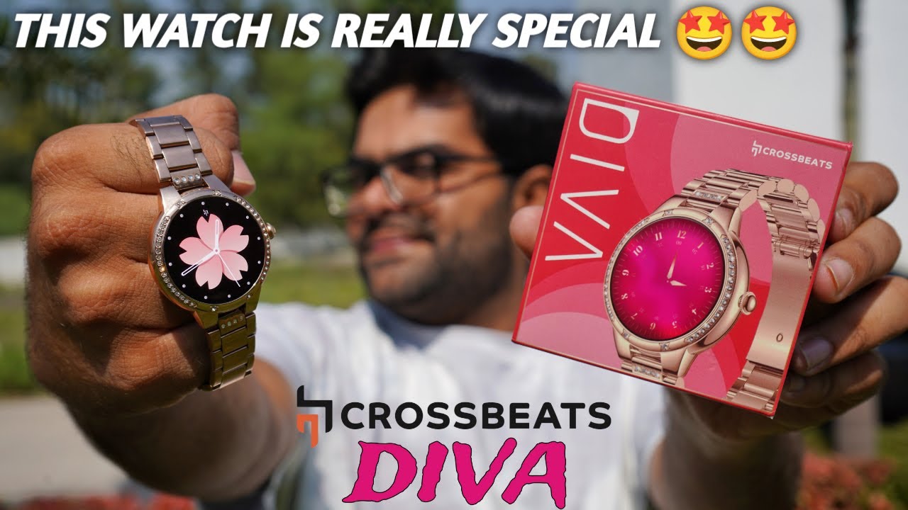 Эти умные часы действительно особенные 🤩🤩 Умные часы Crossbeats Diva с AMOLED-дисплеем ⚡⚡