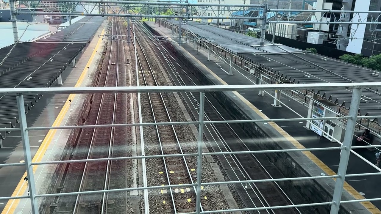 2024年8月3日に撮りました。JR東海383系特急ワイドビューしなのです。