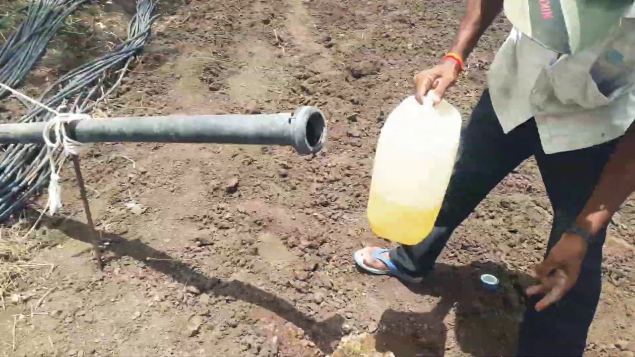 Drip washing simple idea
