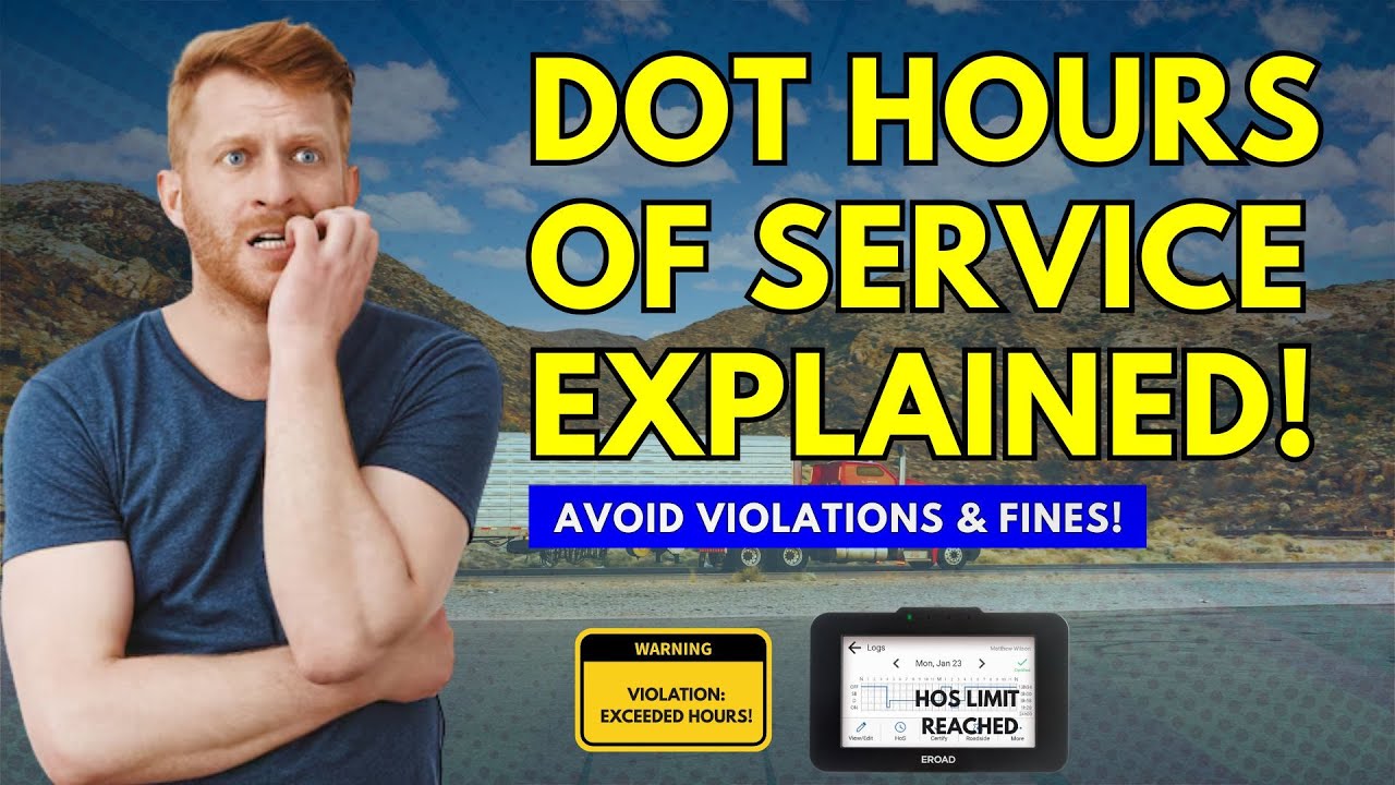 DOT Hours of Service EXPLAINED! Don&rsquo;t Risk Fines or Fatigue in 2025