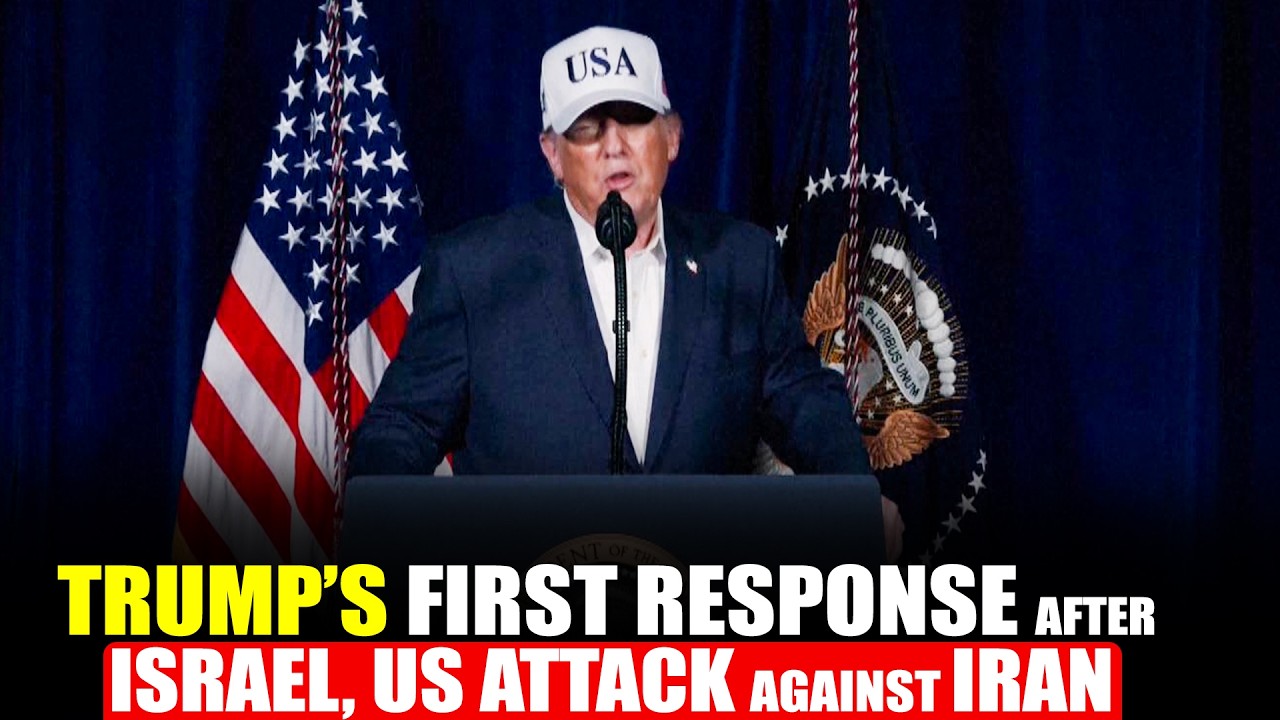 Breaking News: US President Donald Trump&rsquo;s first reaction after Israel, US attack against Iran