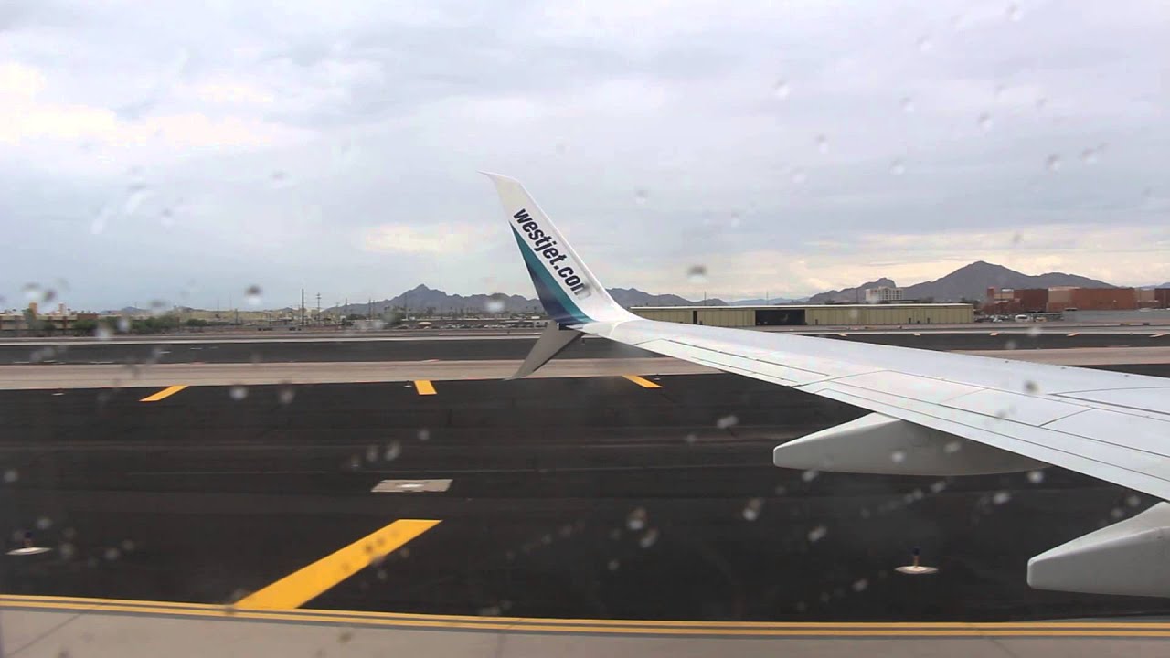 Westjet Airplane Taxi