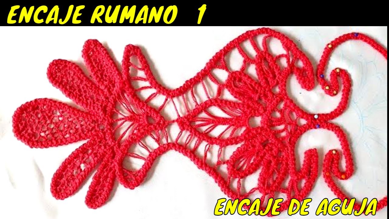 ENCAJE RUMANO 1 / ENCAJE DE AGUJA