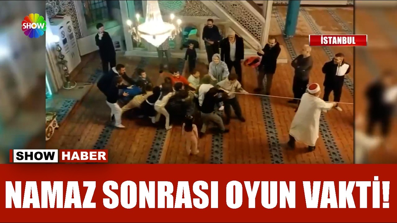 Çocuklara camiyi sevdiren imam!