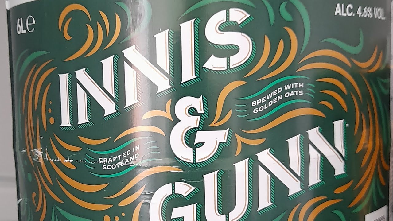 Innis Gunn Lager Beer 4.6% SCOTLAND 🏴󠁧󠁢󠁳󠁣󠁴󠁿 Perfectdraft
