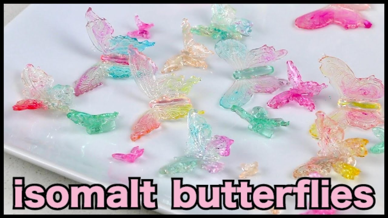 Isomalt Decorations | BUTTERFLIES 🦋