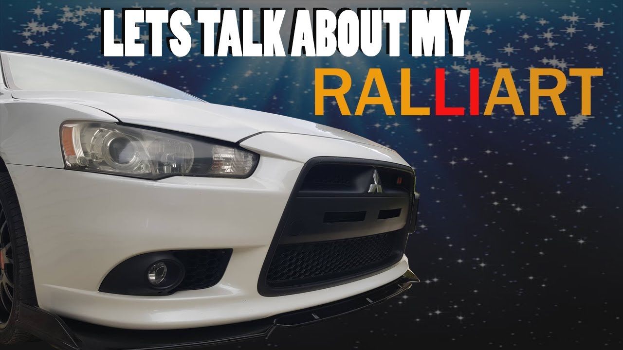 RALLIART - A little talk on my Ralliart - How it differs from an EVO X - Lancer/Galant/Ralliart