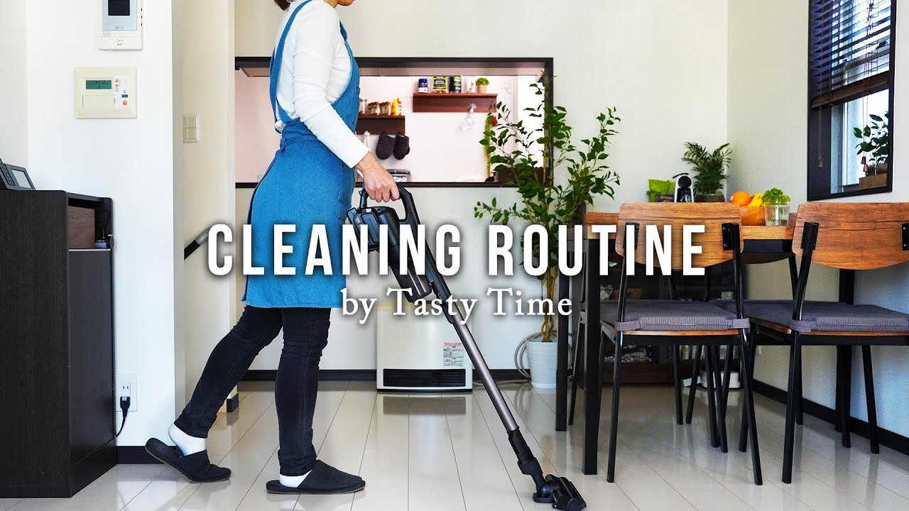 毎日10分の掃除ルーティン／働く主婦の頑張らない掃除習慣／10 minute Daily cleaning routine