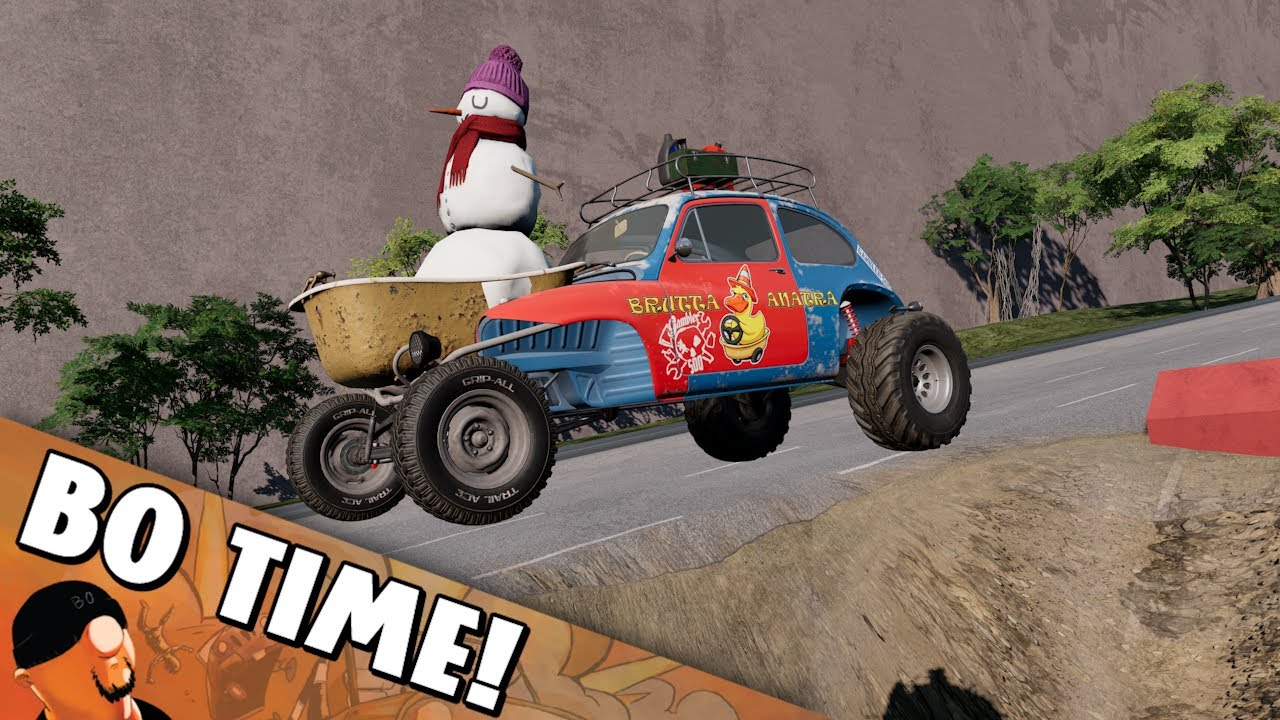 Downhill Mayhem in BeamNG, We Have Lost Our Minds!