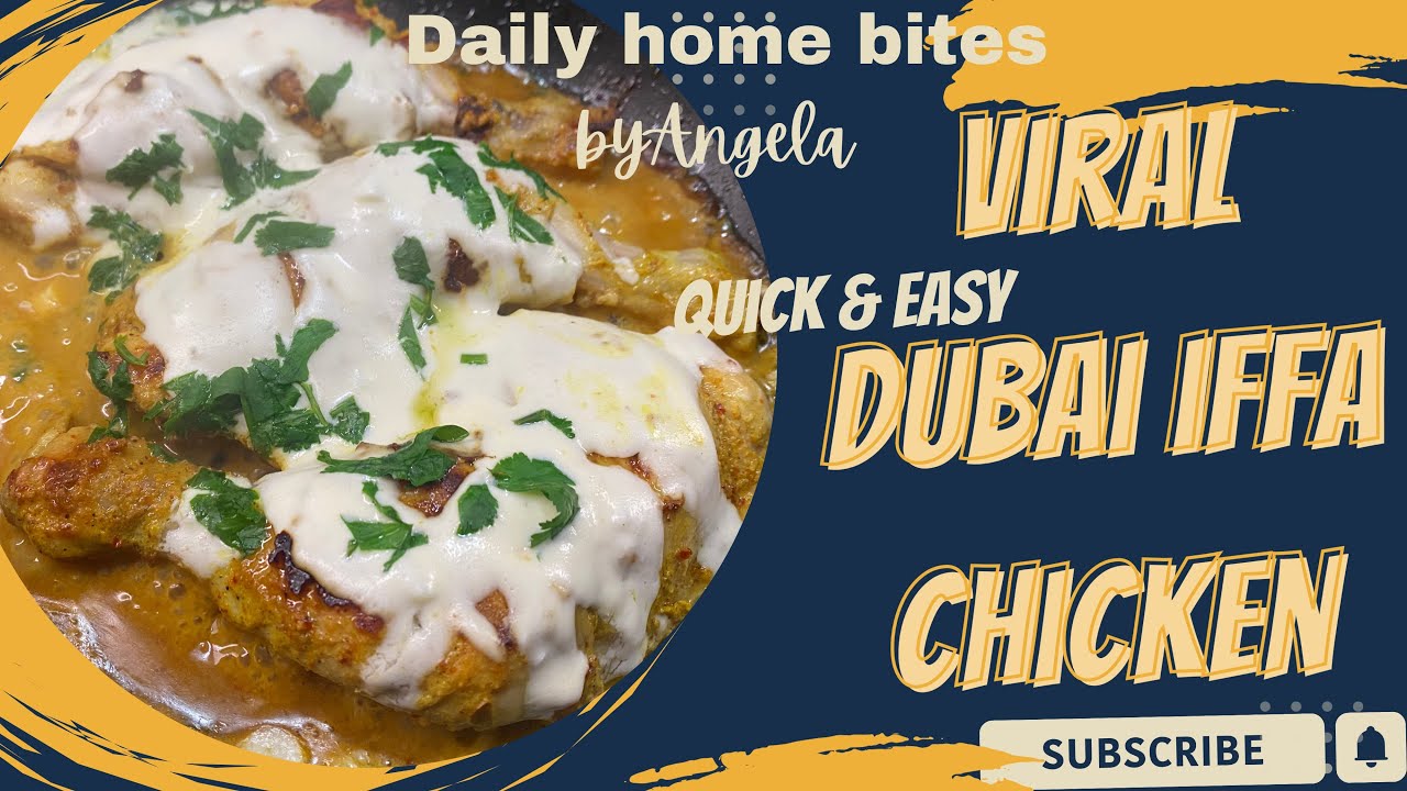 VIRAL DUBAI IFFA CHICKEN |viral IFFA chicken |easy recipe 