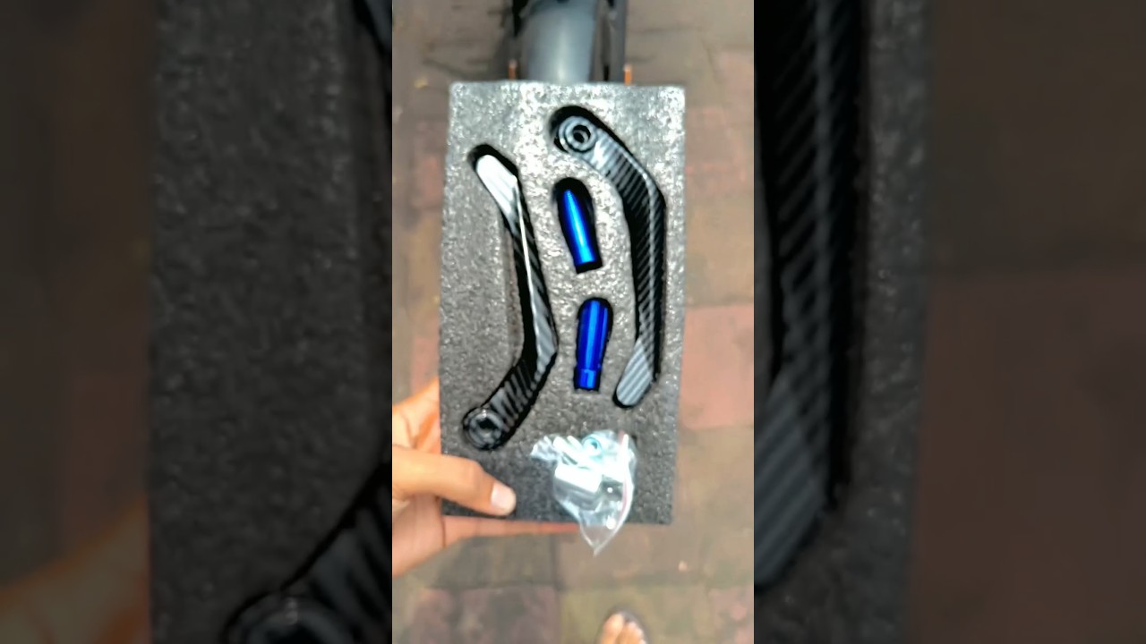 Lever Gard for ns125 Installation!🦍#shortsfeeds