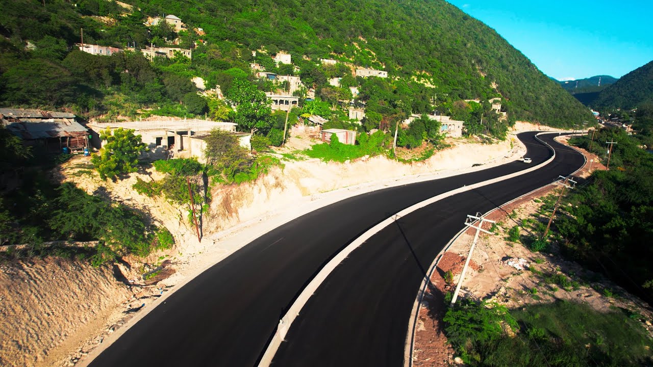 St. Thomas Counting Down To Finish Date, Street Lights, retaining Walls And Road Pavement SCHP
