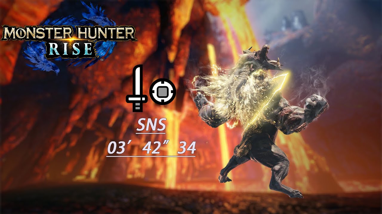 |MH:Rise| Rajang (Capture) Solo Sword and Shield 03'42