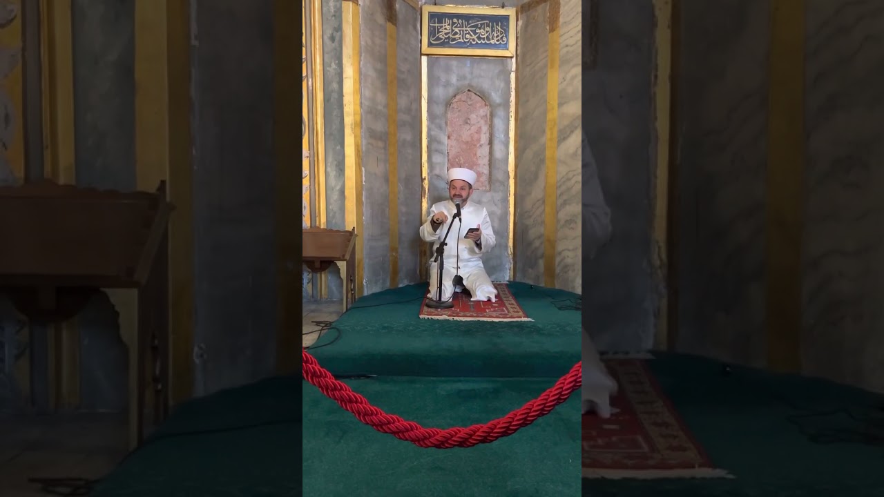Ayasofya Camii İmam Hatibi Ferruh Muştuer - Ta Ha Suresi 124-132 Mealli Ve Tefsirli