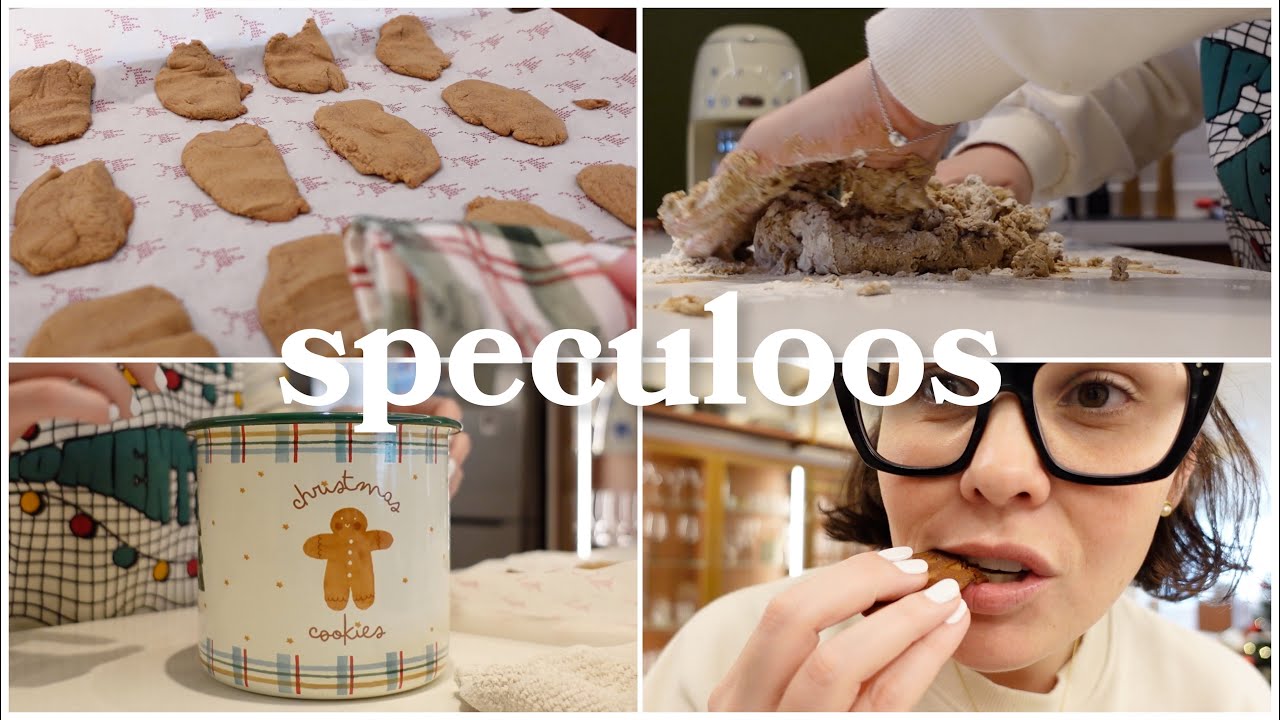 Testei uma receita de biscoito Speculoos