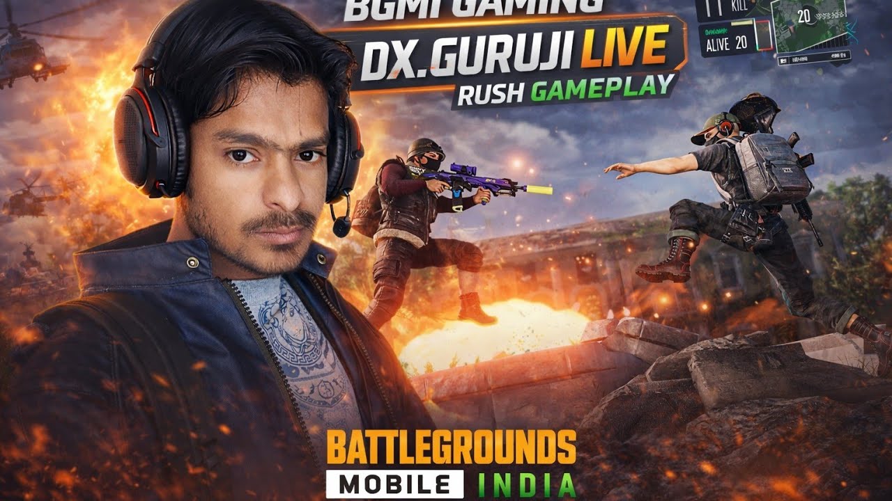 Live streaming of DX GURUJI RUSH GAMEPLAY 😱😱🎇🧨