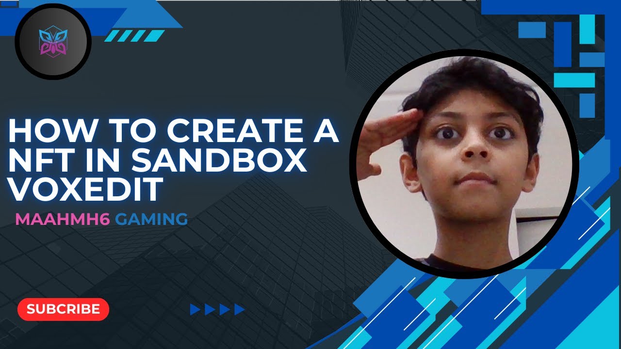 How to create a NFT in sandbox voxedit #education#gaming #update#games