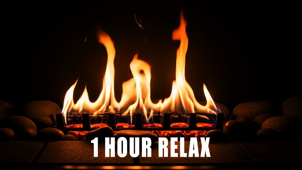 24/7 Fireplace Ambience 🔥 Relaxing Fire Sounds for Sleep, Study & Stress Relief | Live