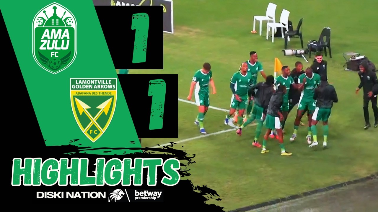 AMAZULU vs GOLDEN ARROWS ‣ ALL GOALS & HIGHLIGHTS ‣ BETWAY PSL 2025/26