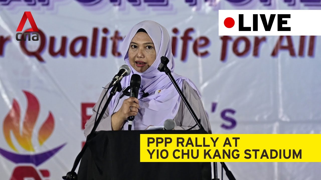 People's Power Party rally for Ang Mo Kio GRC at Yio Chu Kang Stadium | Apr 29