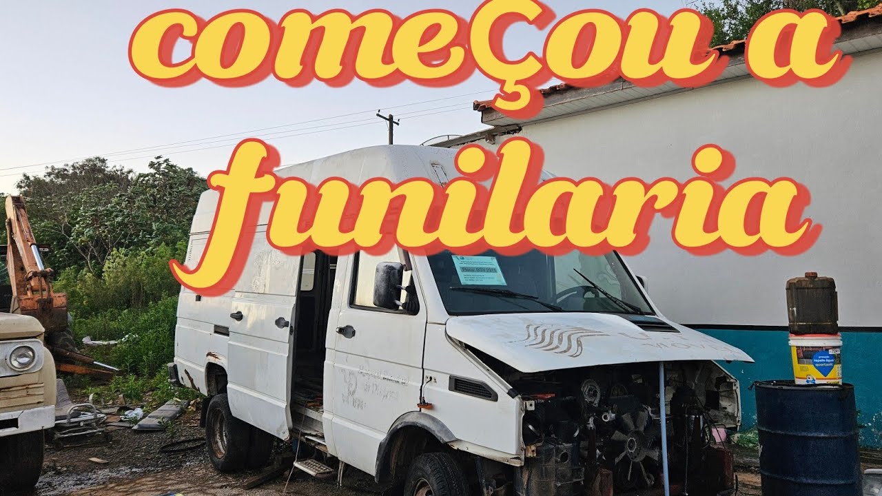 Começou a reforma da iveco daily 